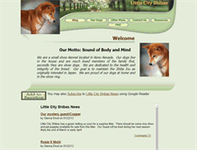 Tablet Screenshot of littlecityshibas.com